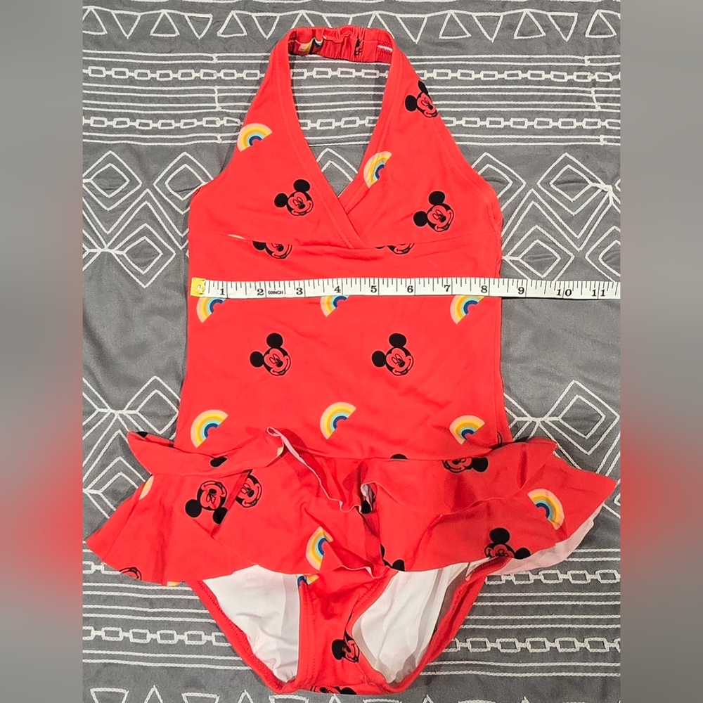 Hanna Andersson Mickey Mouse One Piece Bathing Suit Size 3T - Picture 3 of 6